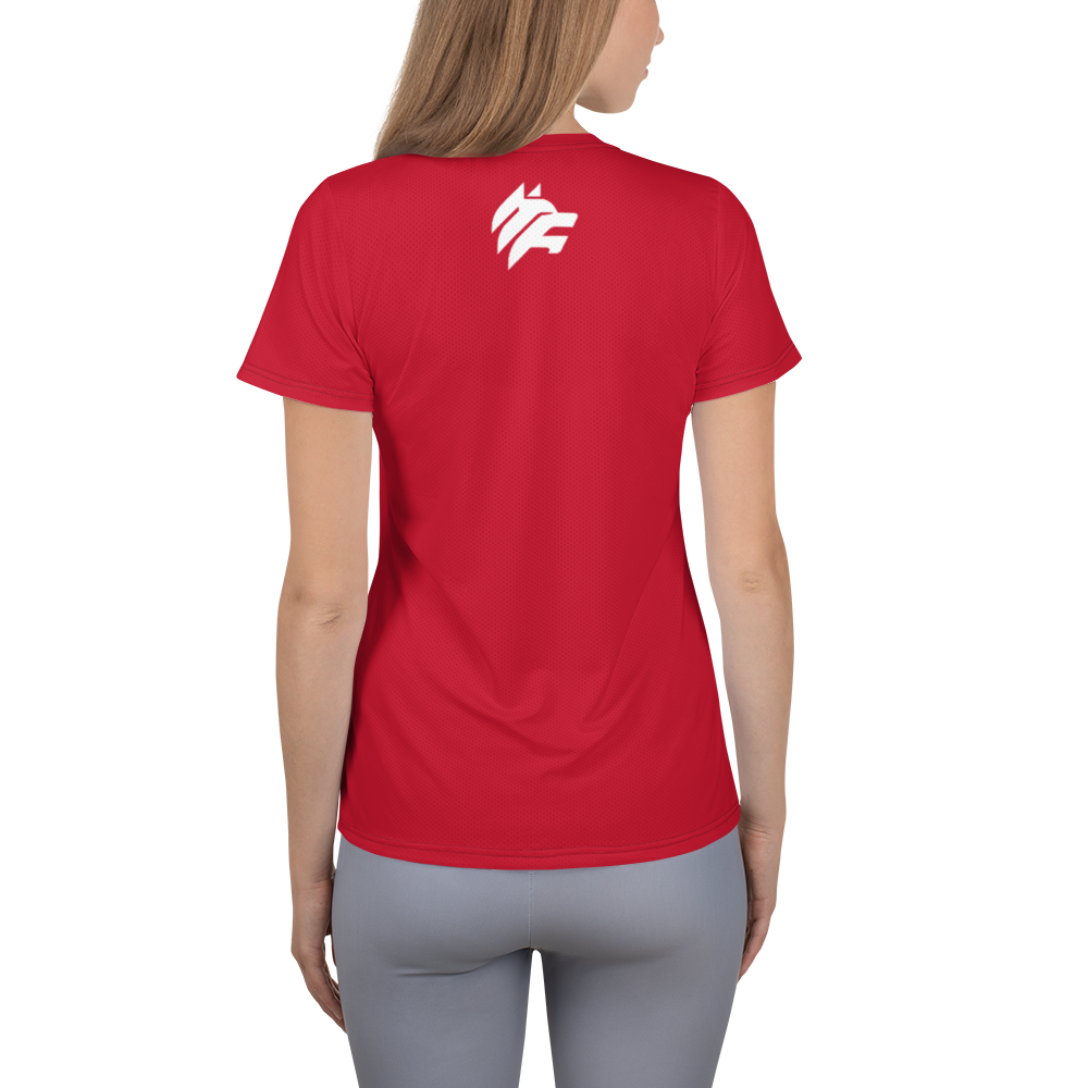 BD WOMEN'S TWO-SIDED ATHLETIC TEE