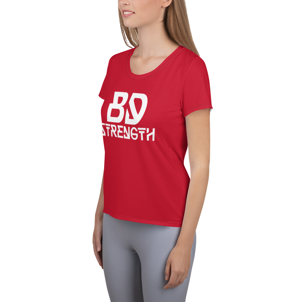 BD WOMEN'S TWO-SIDED ATHLETIC TEE