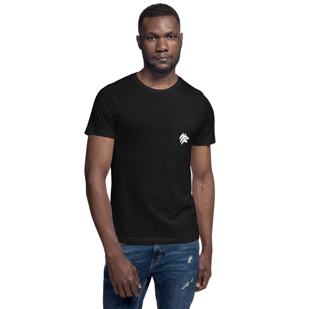 BD BLACK TWO-SIDED POCKET TEE
